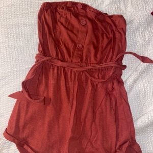 Burnt Orange romper